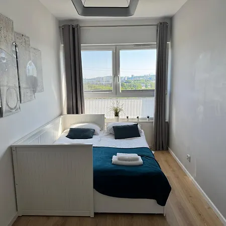 Panorama I 2 Sypialnie I Widok Na Morze I Wanna - Comfy Apartment Danzig